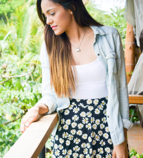 Denim and Florals