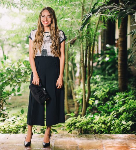 How To Rock Your Black Culottes
