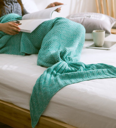 Why are mermaid tail blankets so popular?