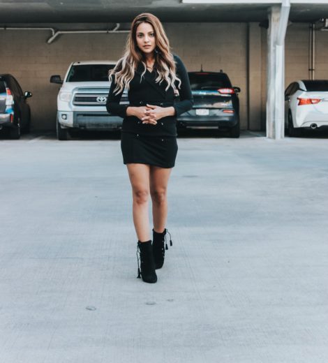 I’m loving the blazer dress trend