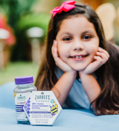 Why I’m Adding Zarbee’s Naturals 96%Honey Cough Soothers + Immune Support* into my daughter’s back-to-school routine